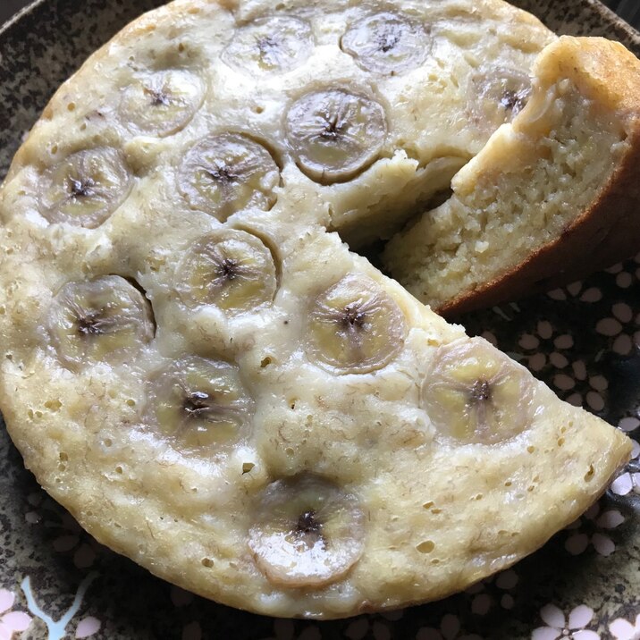 バナナ大量消費！しっとりケーキ